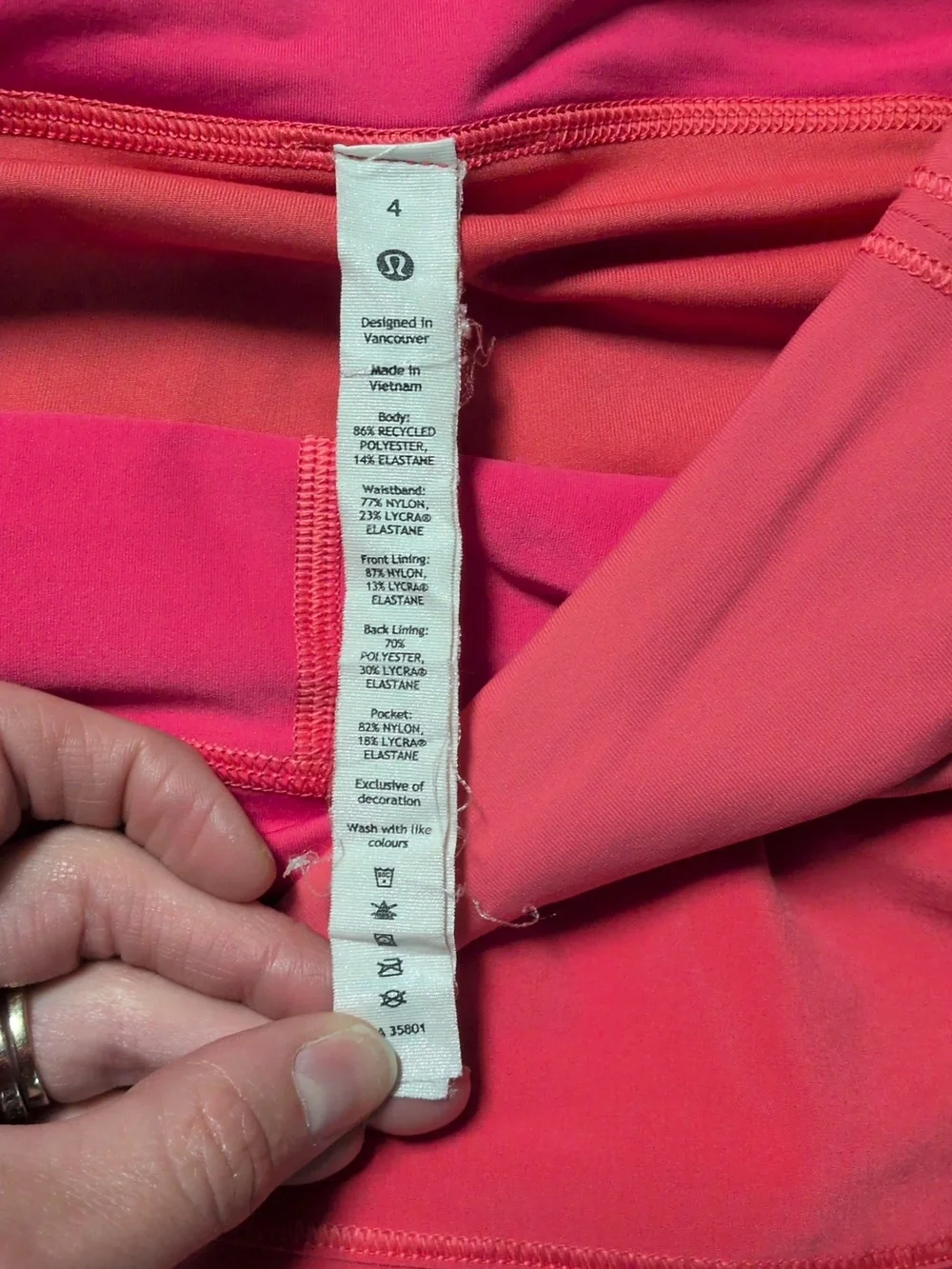 Lululemon Pace Rival Mid Rise Skirt Long - Picture 2 of 7